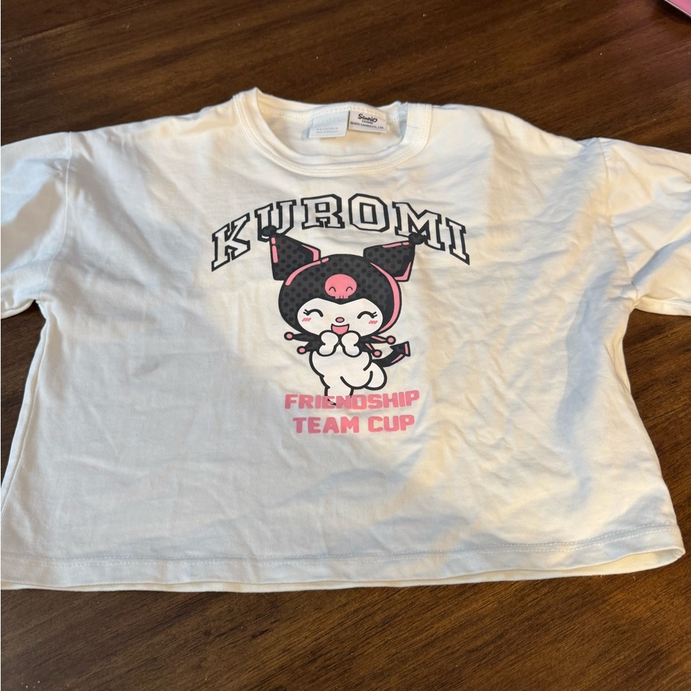 Zara Kids White Kuromi T-Shirt